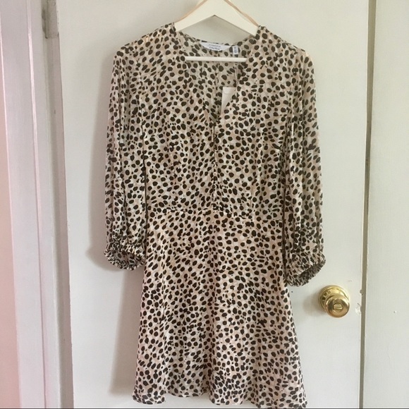 NWT & Other Stories leopard print mini dress - Picture 4 of 4